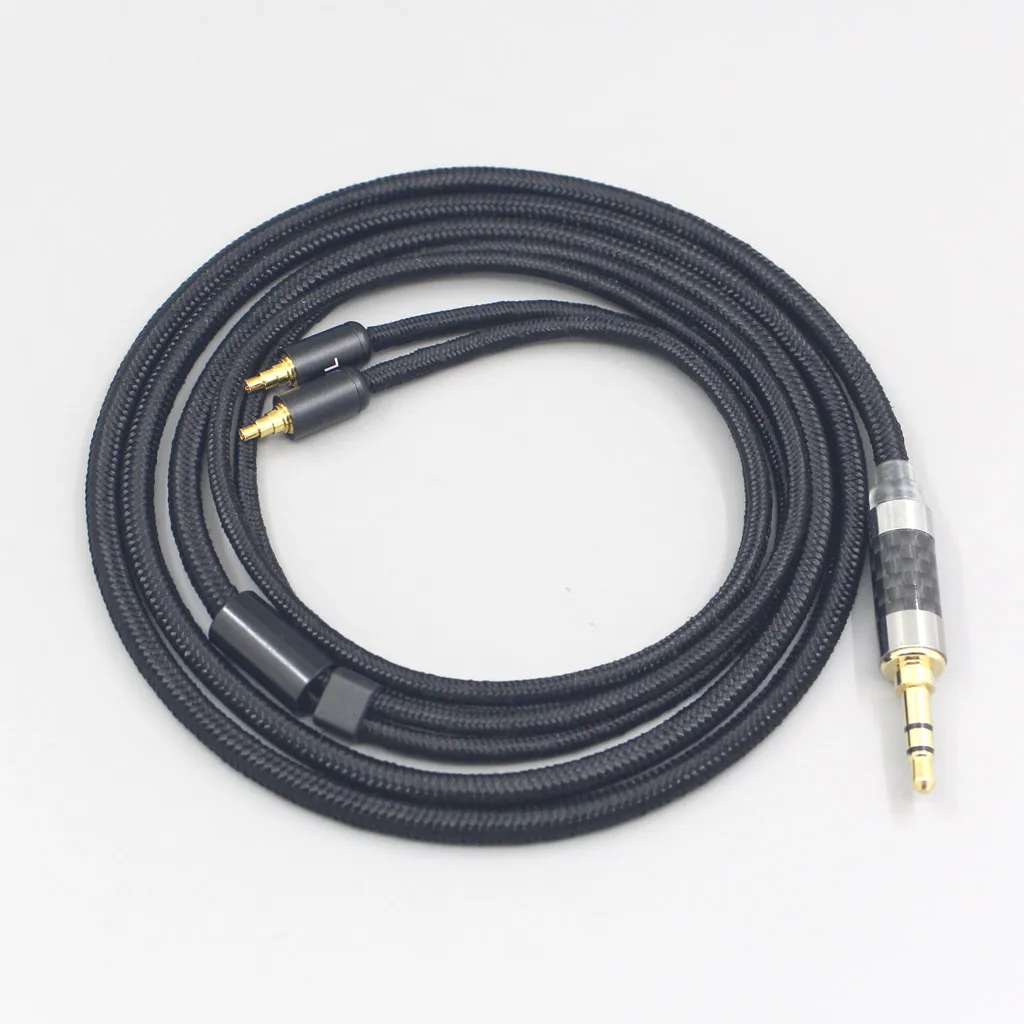 2.5mm 4.4mm 3.5mm Super Soft Headphone Nylon OFC Cable For Sennheiser IE40 Pro IE40pro Earphone LN007509