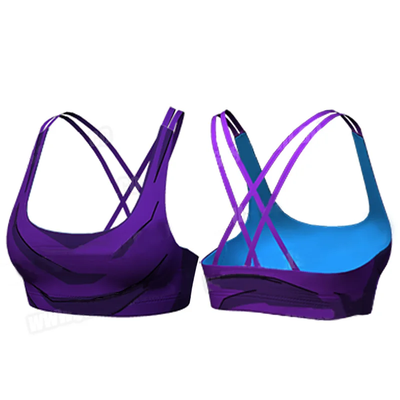 

Women's Full Support High Impact Racerback Lightly Lined Underwire Sports Bra