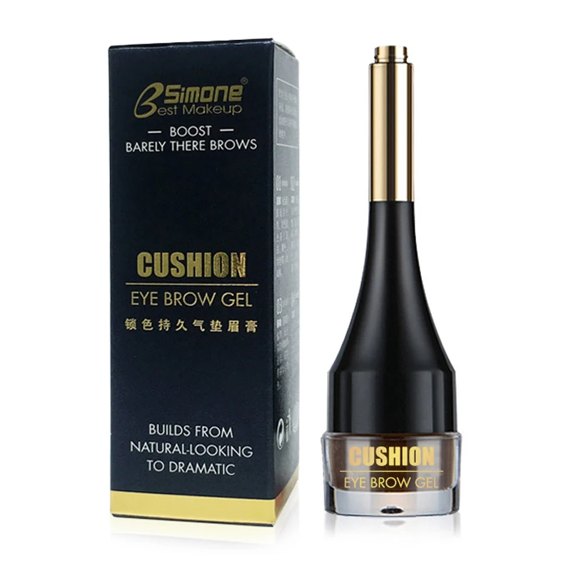 Lâu Lông Mày Kem Áo Lót Chống Thấm Nước Tự Nhiên Brow Miếng Dán Cường Lực Chất Lỏng Gel Đệm Không Khí Kem Brow Mỹ Phẩm Trang Điểm 4 Màu