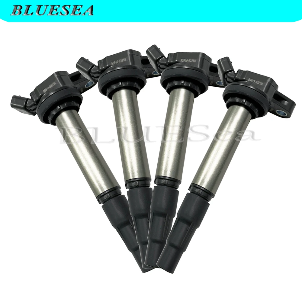 

4pc 9091902258 90919-02258 90919-02252 Ignition Coil Is Suitable For Prius Toyota Corolla 1.8L L4 2009 2010 2011