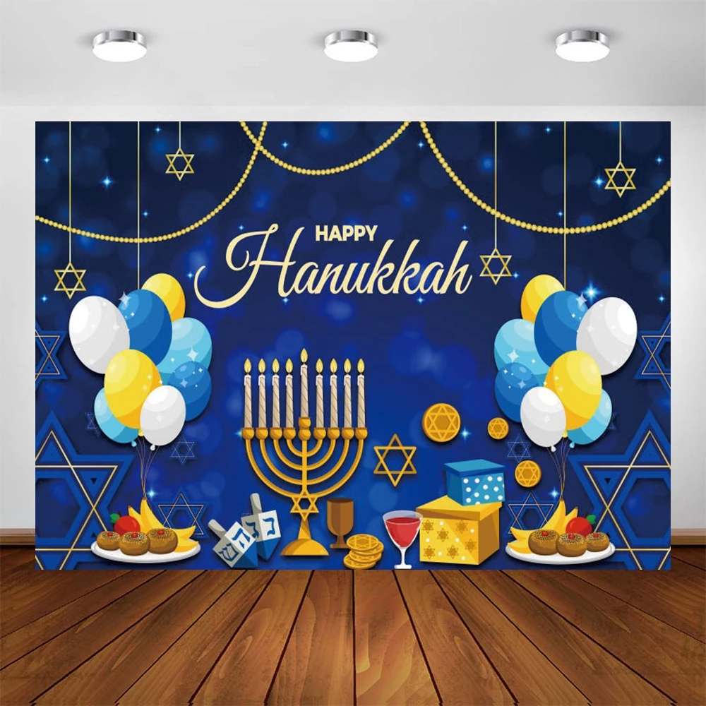 Yeele Cartoon Rosh Hashanah Background Jewish New Year Hanukkah Backdrop Baby Photographic Photography Photo Studio Photophone