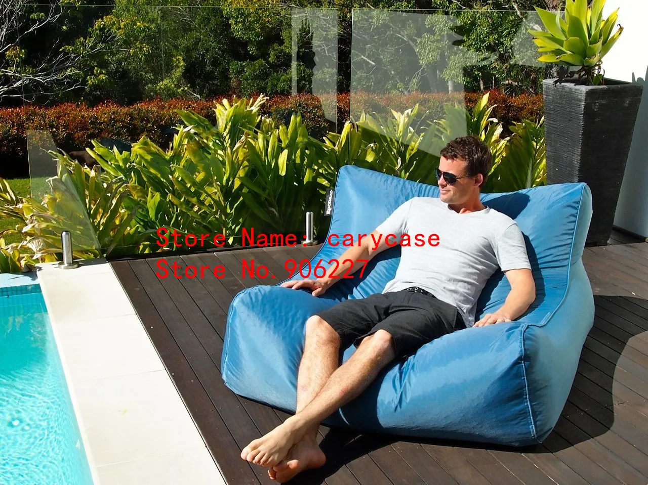 

outdoor floating beanbag lounger or Living Room Lazy Reading Leisure Waterproof Bean Bag Sofa Round Sofa Set