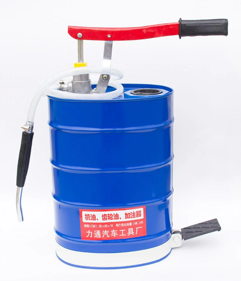 Manovella manuale automatica Olio per ingranaggi Imballaggio olio Manuale Azionamento manuale a pressione Pompa di iniezione carburante Scatola ingranaggi Contenitore per attrezzi