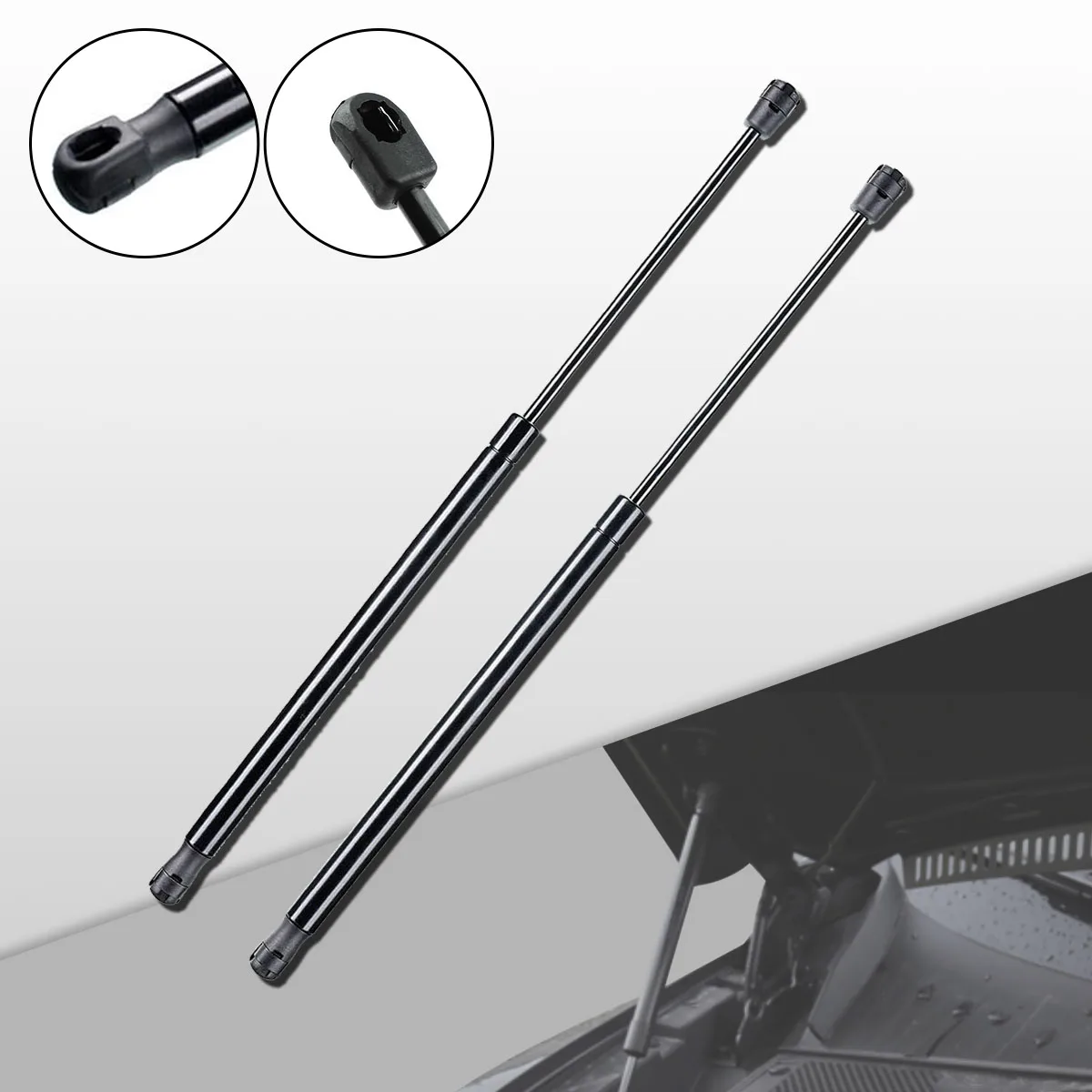 

2 PCS Front Hood Lift Support Spring Shocks Struts For Jaguar Vanden Plas XJ12 XJ6 XJ8 XJR 95-03 BEC19809