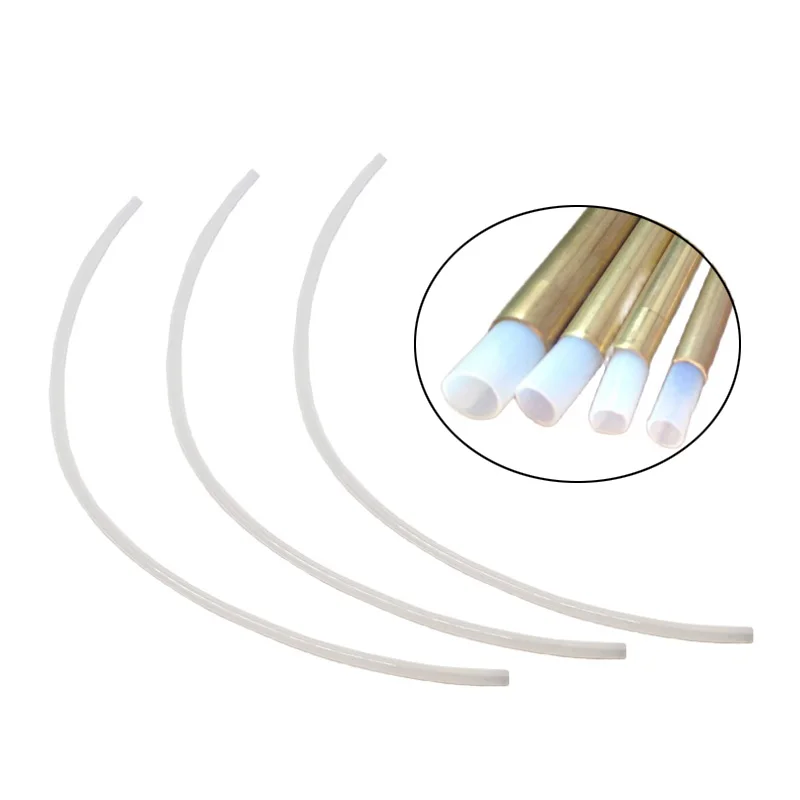 3PCS PTFE Tube Length 300mm Soft Shaft Sleeve Plastic Pipe Used for RC Boat Model Diameter 3.18/4/4.76/6.35mm Flexible