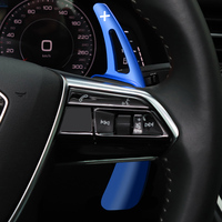 For Audi A1 A7 S7 D5 A6 S6 C8 S8 A8 e-tron Quattro Allroad Avant Sline Car Steering Wheel Shift Gear Paddle DSG Extender Sticker