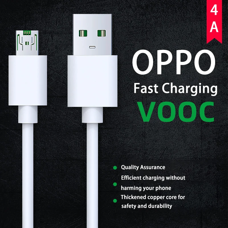 For Oppo Data Cable Type C Cable 4A Flash Charging Cable USB Micro Cable Mobile Phone Accessories Charger USB Cable USB C Cable