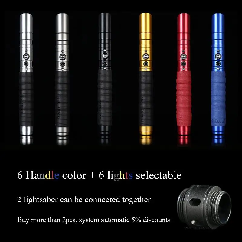 

Lightsaber Luke Laser Light Saber Force Dueling Rechargeable Color Changing Sound Metal Handle Sword Cosplay Children Toys Gift