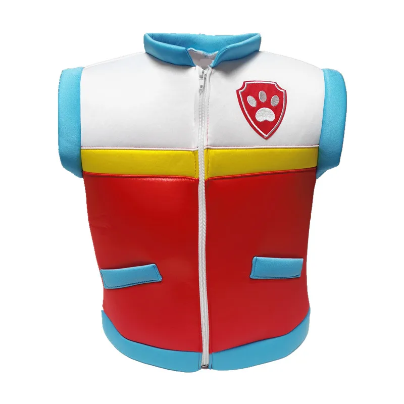 Captain Ryder Cosplay Costume Vest Kids Boys Marshall Chase Carnival Children Waistcoat Party Fancy Suit Costumes