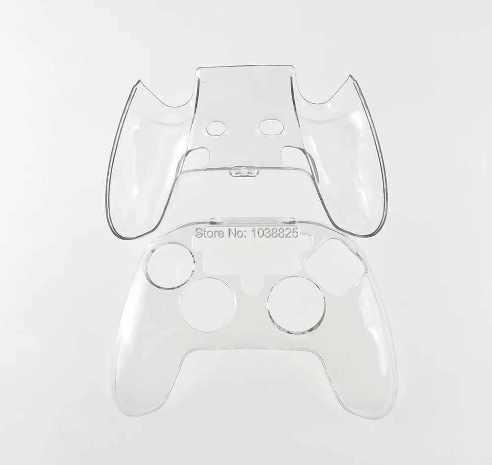 PS4 Elite Nacon2 컨트롤러 크리스탈 케이스, 투명 커버 쉘 스크래치 PC 하드 박스 PS4 Elite Nacon Revolution Pro