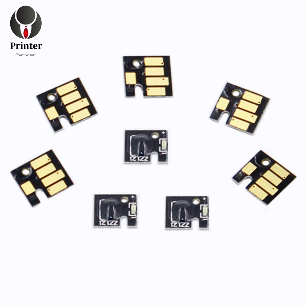 

Printer partner unique Refillable cartridge 8 color Auto reset chip pgi-5 cli-8 as 1 set compatible canon Pro9000 PRO9000