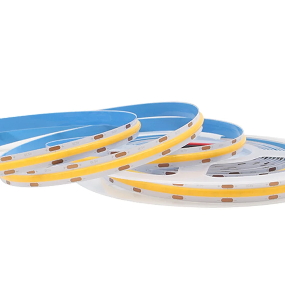 COB LED Strip USB DC 5V 8MM PCB 320LEDs/M 1M 1.5M 2M 2.5M 3M High Density CW WW NW FCOB LED Linear Lighting for Room Decration