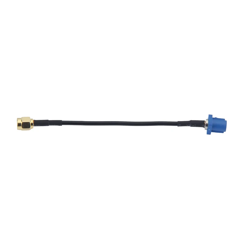 Wire Connector Fakra C Plug to SMA Male Straight Assembly Extension Coaxial Cable for GPS Antenna