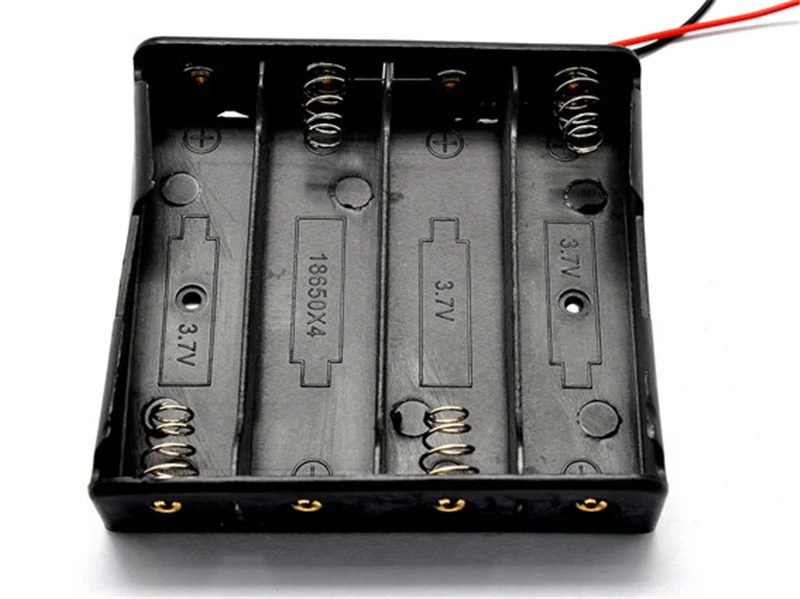 18650 بطارية 3.7V حامل الصندوق حالة 1 2 3 4 3.7V ليثيوم البطارية