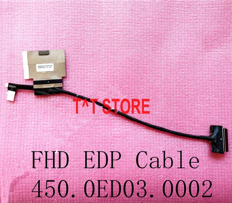 NEW original for HP 15M-CN series 15M-CN0012DX LCD LED LVDS DISPLAY SCREEN FLEX CABLE 450.0ED03.0002 free shipping