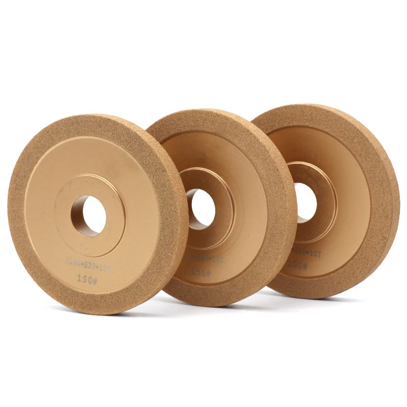 

100x20x10mm 4" inch Brazed Diamond Grinding Wheel Grit 100 150 200 320 400 Brazing Grinding Disc Wheel