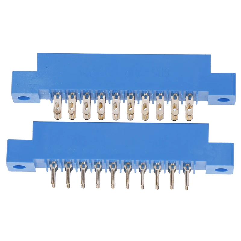 Nuovo 1PC 805 Series 3.96 millimetri Passo PCB Slot Solder Carta di Bordo Connettori 8-72 Spille 16 stili commercio all'ingrosso