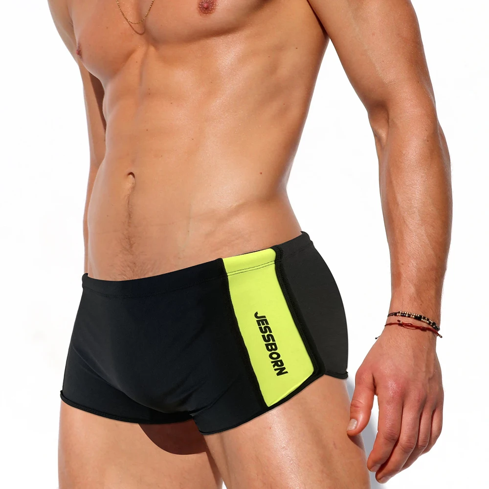 Sexy Side Split Heren Badmode Nylon Quick Dry Zwembroek Sport Badpak Mode Mannelijke Zomer Strand Surfen Board Shorts