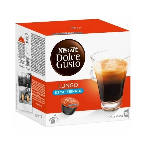 Lot de 3 paquets DOLCE GUSTO LUNGO decaf