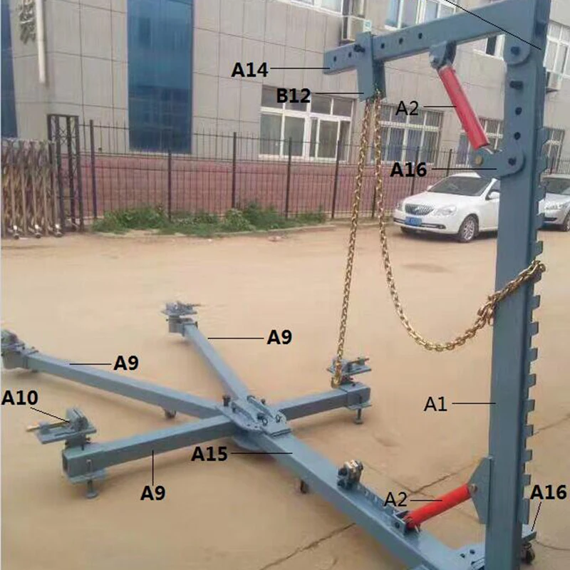 Simple Car Frame Straightening Machine Portable Auto Body Repairing Equipment Factory price on Sale ISO Certificate Have Stock