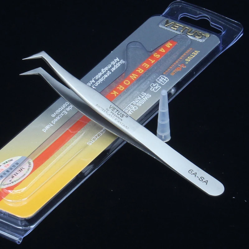 VETUS 5A-SA 5B-SA 6A-SA 7-SA Tweezers Stainless Steel hyperfine high precision tweezer