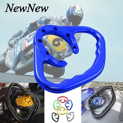Motorcycle Passenger Handgrips Hand Grip Tank Grab Bar Handles Armrest For Honda CBR600F CBR600RR 900RR 1000RR 1100XX VFR800F