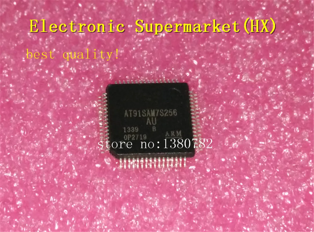 

Free Shipping 10pcs-50pcs AT91SAM7S256-AU AT91SAM7S256 AT91SAM7 91SAM7S256-AU 91SAM7S256 QFP-64 New original IC