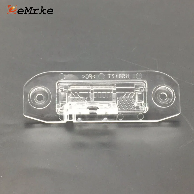 EEMRKE Car Rear View Camera Bracket Housing License Plate Lights Mount for Volvo S40 XC90 V50 C70 XC70 XC60 S80 S80L V70 V60 S60