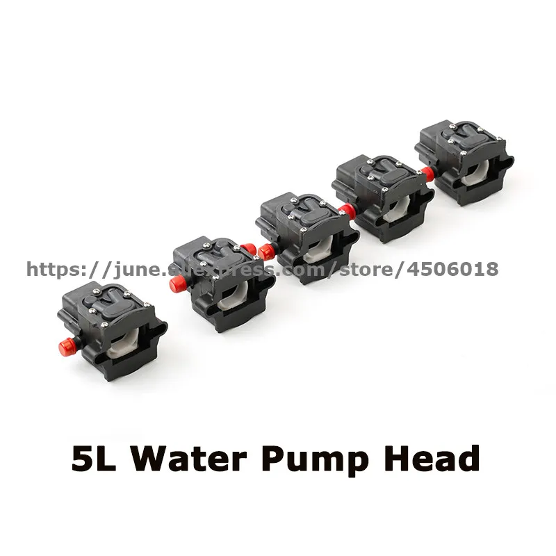 

Hobbywing 5L Brushless Water Pump Head 10A 14S V1 Sprayer Diaphragm Pump for Plant Agriculture UAV Drone