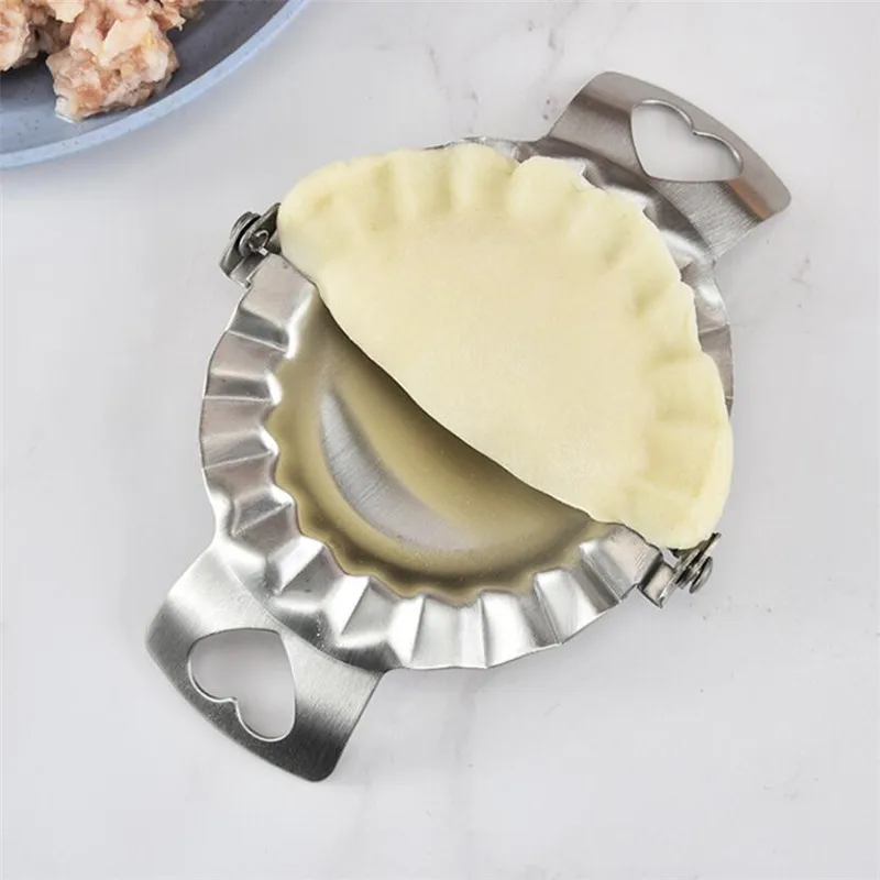 Dumpling Mold Household Jiaozi Wrapper Cutter Making Machine Cooking Pastry Tool Kitchen Accessories Labor Saving Ravioli Tool