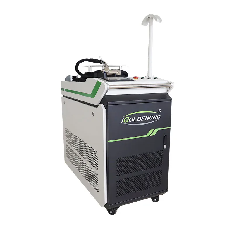 Di Động Cầm Tay Mini Sợi Laser Vệ Sinh 1000W Tẩy Gỉ Sét Laser Laser Làm Sạch Rỉ Sét