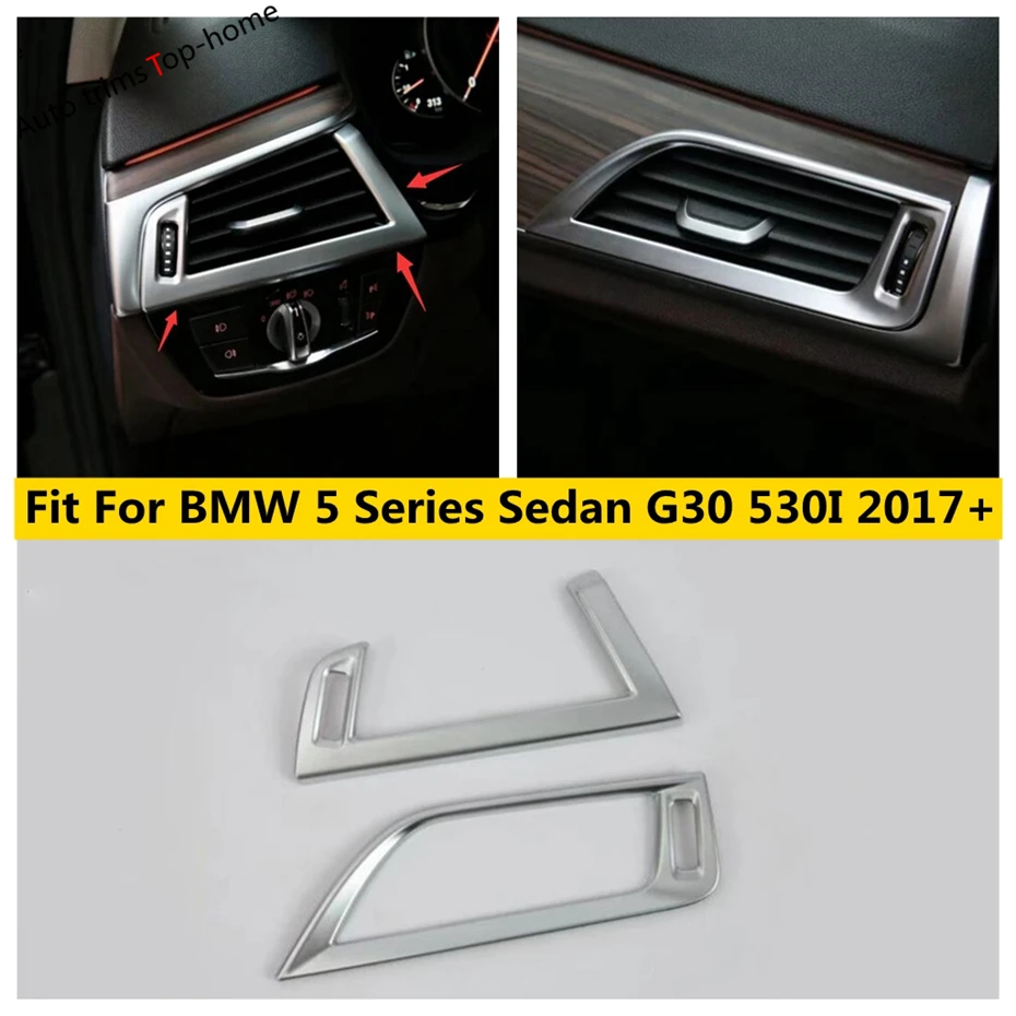 

Inside Air Conditioning AC Outlet Vent Frame Cover Trim Fit For BMW 5 Series Sedan G30 530I 2017 - 2023 Interior Accessories