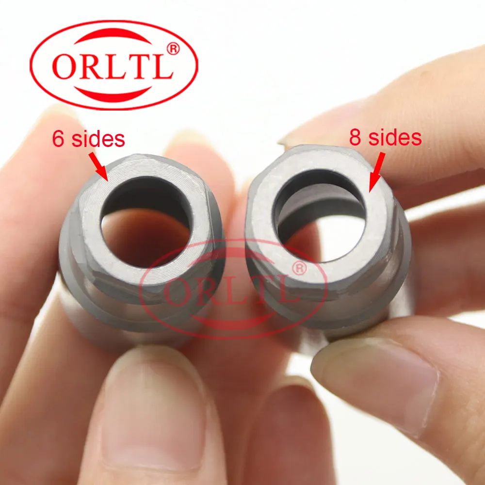 ORLTL 8 Angles Nozzle Cup Piezo injectors Auto Fuel Pump Injector Nozzle Cup Nut OR6012 Diesel Common Rail Injection Nozzle Cap