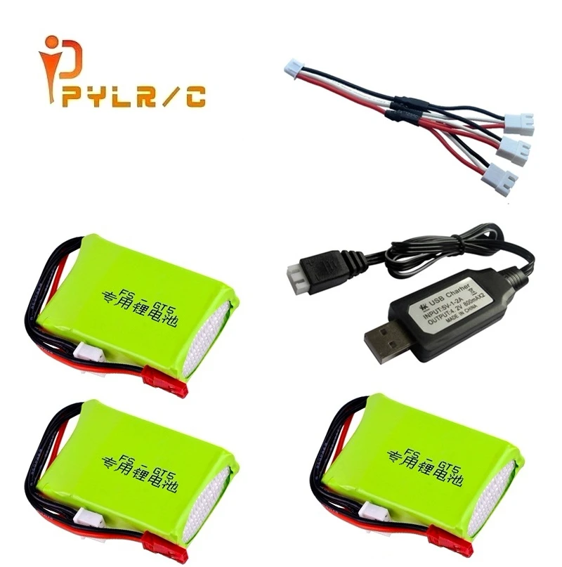 PYL Power 7,4 V 1500 mAh 2S RC Lipo Batterie Passend für Flysky FS-GT5 2,4G 6CH Sender für RC Auto Boot Fernbedienung Ersatzteile