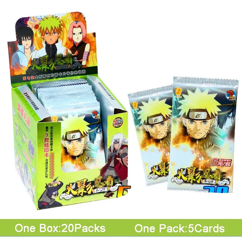 Cartas de Dragon Ball Demon Slayer de Naruto para niños, juegos Flash Super Z, colección de personajes de Anime, juguete de cartas de juego, regalo