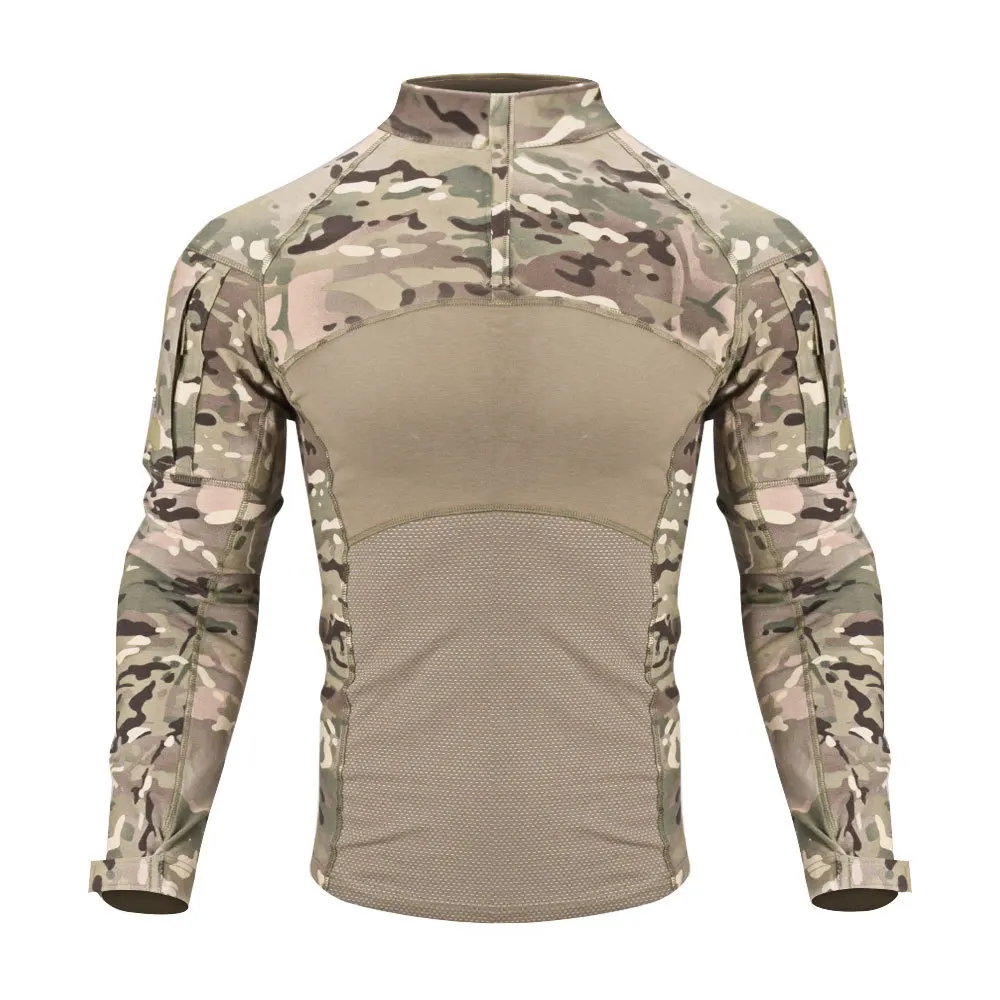 New Men Training Shirts Proven Tactical Clothing Uniform Camouflage Airsoft Hunting  Breathable Work Clothes