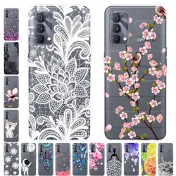 For realme GT Master Edition Case TPU Silicone Soft Cartoon Clear Case for Realme GT Explorer Master Phone Cover Transparent