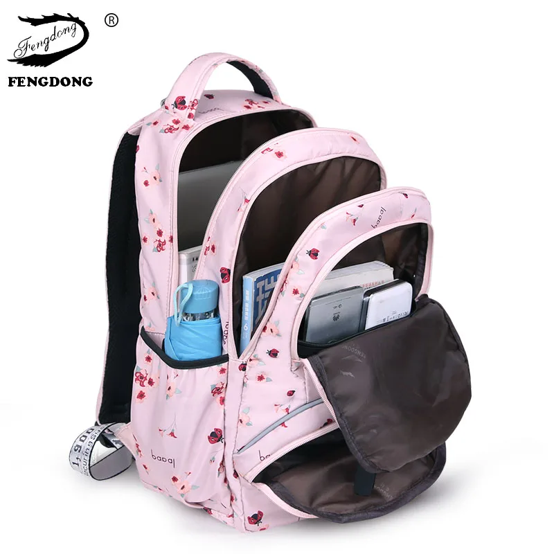 Mochila escolar grande con estampado para estudiantes, bolsa impermeable para libros de escuela primaria para niñas adolescentes y niños, novedad