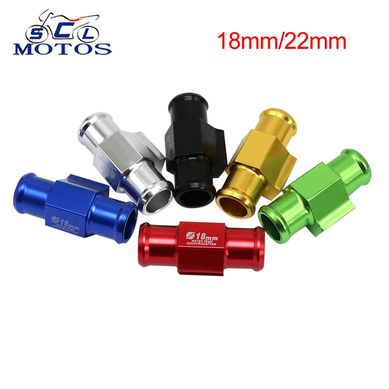 Sclmotos- 18/22mm Motorcycle Thermometer Guage Meter Water Temp Temperature Sensor Adapter KOSO For Kymco Xmax 300 CBR125 NINJA