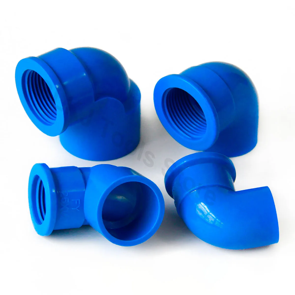 1Pcs 1/2, 3/4, 1inch PVC Female Thread Elbow 20 25 32mm 90° Elbow Connector Garden Irrigation Aquarium Fish Tank Pipe Adapter