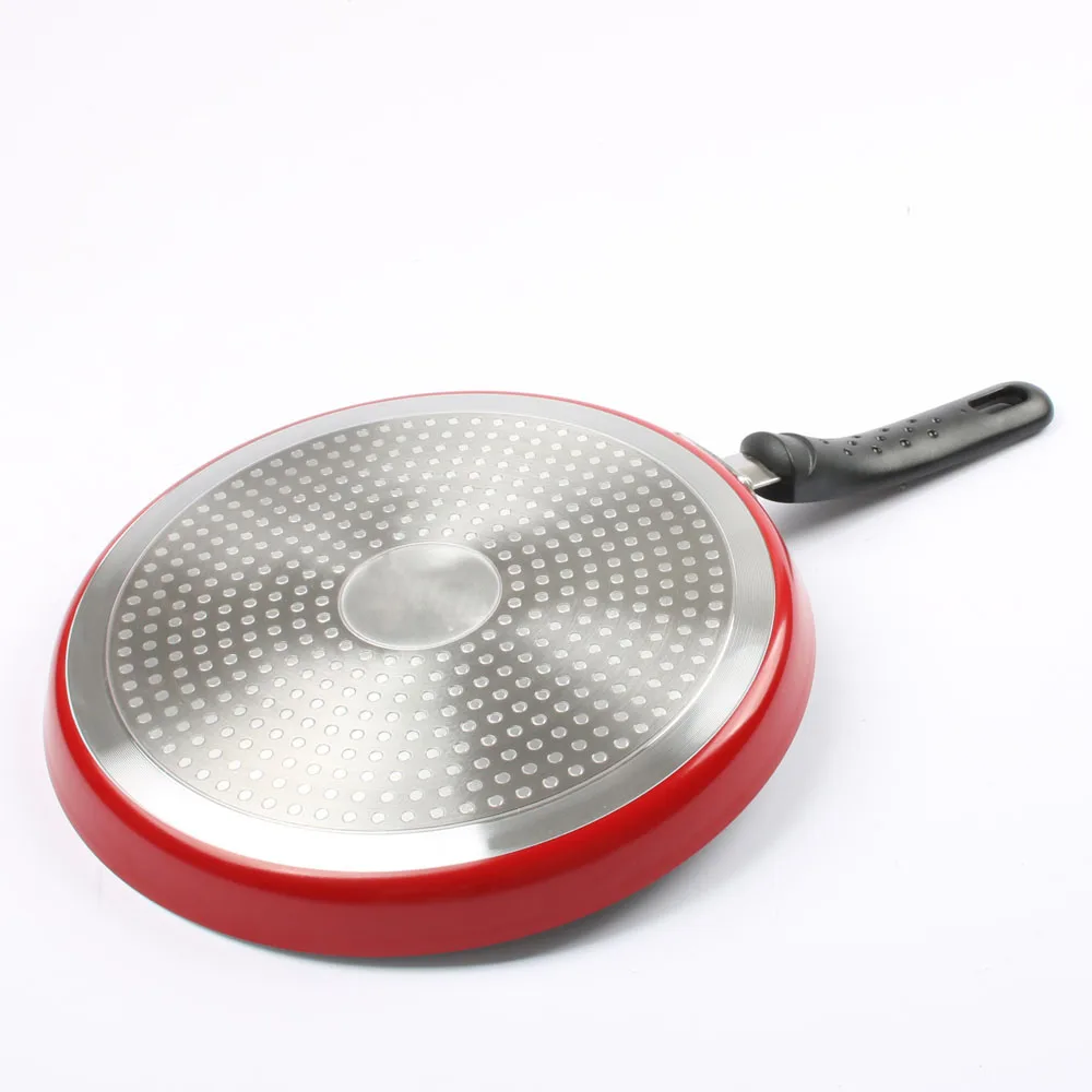 24cm Non-stick Frying Pan Aluminum Alloy Cookware Pancake Egg Melaleuca cake Pizza steak Frying pan Creperie pot