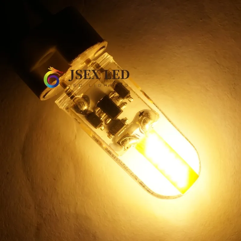 디밍이 가능한 7W GY6.35 LED 램프 AC/DC 12V 옥수수 전구 Droplight 샹들리에 1505 G6.35 COB Led Bombillas 흰색/따뜻한 흰색 램프