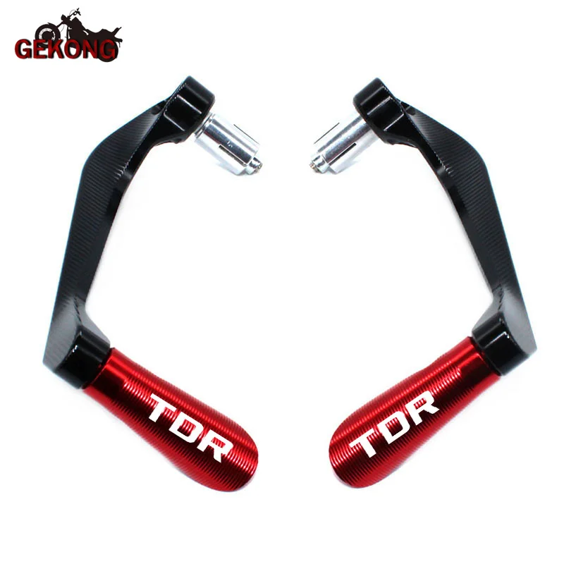 Fit For TDR125 TDR240 TDR250 TDR 125 240 250 Motorcycle CNC Handlebar Grips Guard Brake Clutch Levers Guard Protector