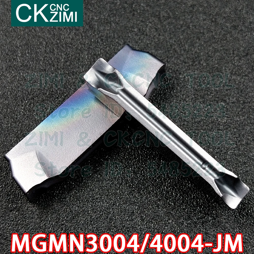 Inserts en carbure, outils de coupe, rainurage, tour à métal CNC, outils MGMN pour l'acier, MGMN3004-JM ZM2125 MGMN4004-JM ZM2125