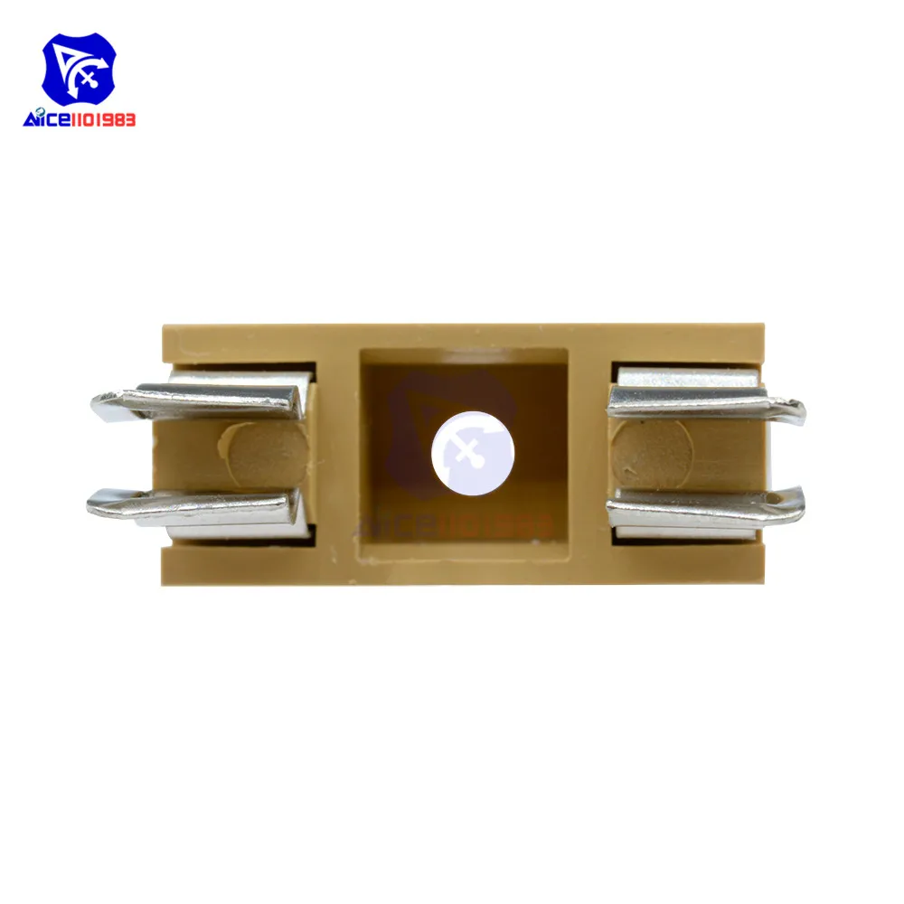 10 шт./лот держатель платы предохранителя diymore с крышкой для предохранителя 5x20 мм 250 в 6 А