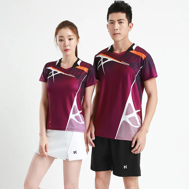 

Badminton Jerseys & shorts Men & Women Short sleeve tracksuit Shuttlecock shirt Tennis skirt Badminton training suits Sportswear