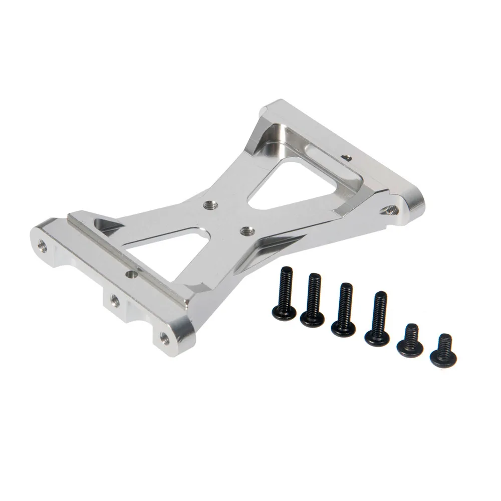 AXSPEED Aluminum Alloy Rear Chassis Brace Crossmember Beam for TRX-4 TRX4 1/10 RC Crawler Car Upgrade Parts