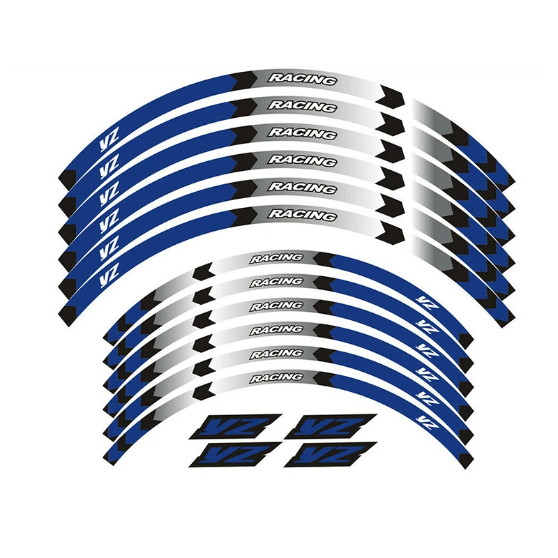 "21" 19 Velg Wiel Strepen Tape Stickers Voor Yamaha Yz 250F/450F/450FX Yz 125/250