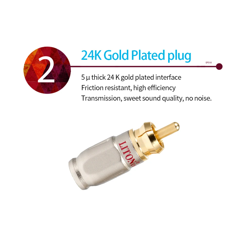YYAUDIO 20 stücke Löten RCA Stecker Buchse Stecker Lautsprecher Audio Adapter Stecker Vergoldet Stecker Jack Für DIY