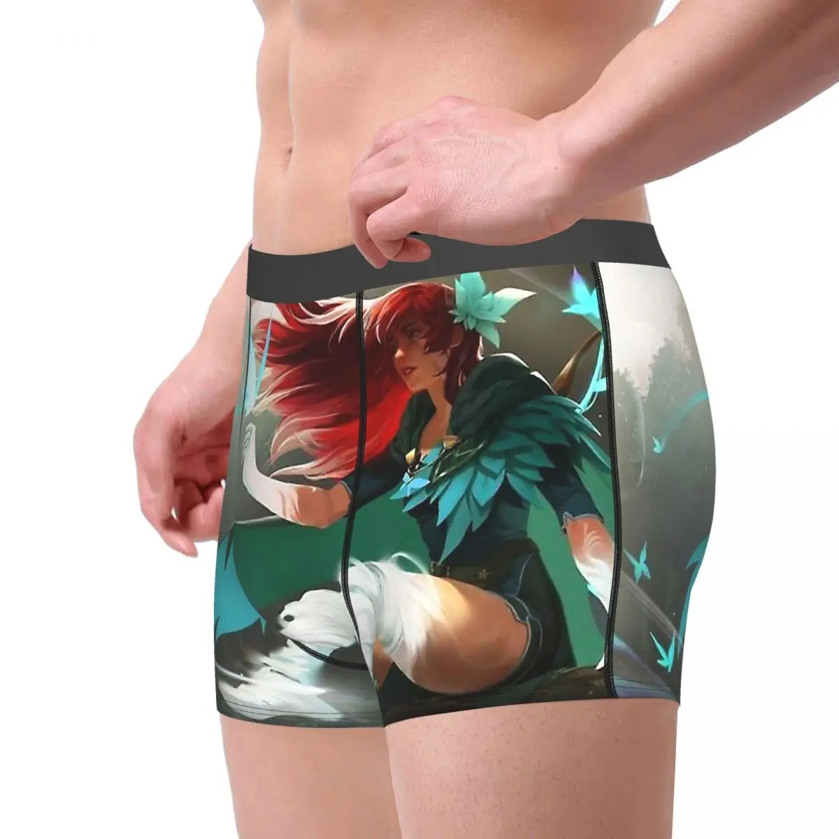 DOTA Multiplayer Battle Arena Game Windranger Arcana Underpants Cotton Panties Male Underwear Ventilate Shorts Boxer Briefs